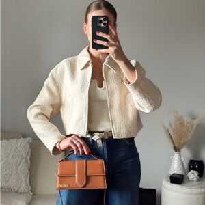 Zara Cropped Jacket